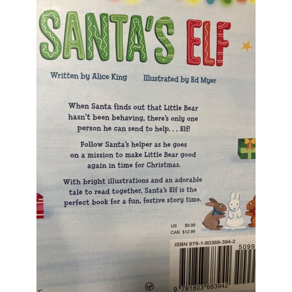 Santa's Elf & The Grumpy Reindeer Children's Board Books Bundle - Picture 11 of 11